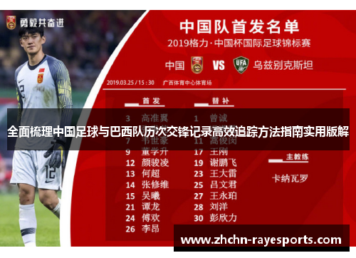全面梳理中国足球与巴西队历次交锋记录高效追踪方法指南实用版解