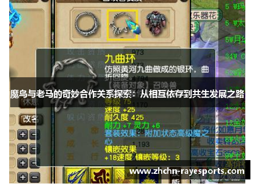魔鸟与老马的奇妙合作关系探索:从相互依存到共生发展之路 魔鸟与老马的奇妙合作关系探索:从相互依存到共生发展之路
